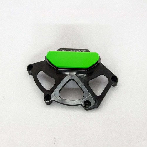 Suzuki 2009-2016 Gsxr 1000 Woodcraft Stator Cover Engine Protector - Green Plate