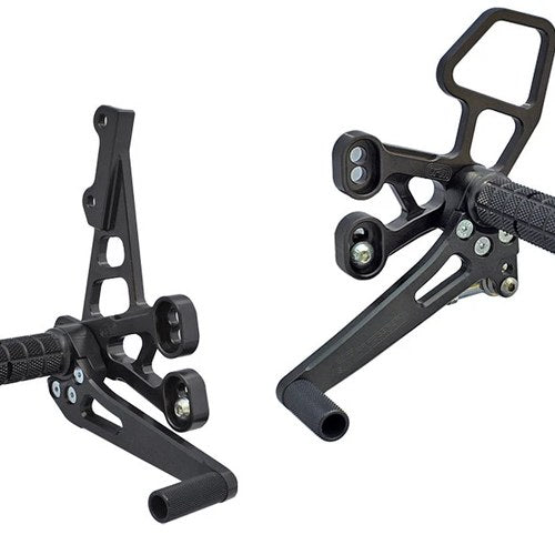 Suzuki 2007-2008 Gsxr 1000 Woodcraft Racing Rearsets / Footpegs - Complete Kit