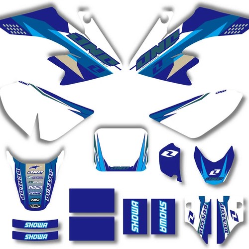 3M Blue Showa Decal Graphics Sticker Kit CRF50 Fairing Pit Pro Trail Dirt Bike