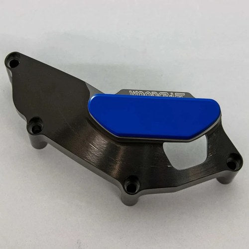 Yamaha 2021-2025 Tenere 700 Woodcraft Lhs Stator Cover Protector - Blue Plate