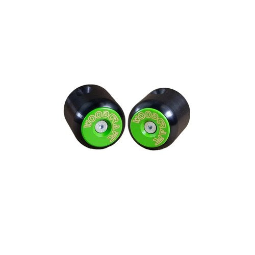 Aprilia 2021-2024 RS 660 Woodcraft Racing Frame Slider Kit - Green Pucks