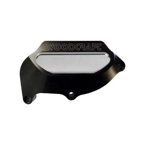 Aprilia 2021-2024 Tuono V4R Woodcraft Racing Stator Cover Protector Silver Plate