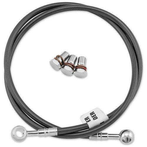 Honda 2008-16 Cbr 1000RR /SP Gbrakes Stainless Steel Rear Brake Line Kit - Smoke