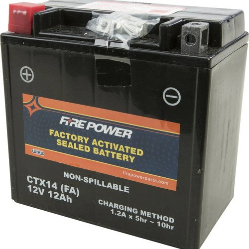 Yamaha 1991-1995 Fzr 1000 FirePower Factory Activated Battery CTX14-BS (FA)
