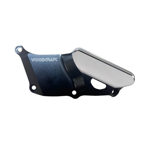 Kawasaki 2023-2025 ZX4RR Woodcraft Racing Rhs Engine Clutch Cover - Silver Plate