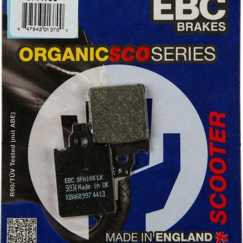 Ebc Sfa Organic Scooter Brake Pads SFA186