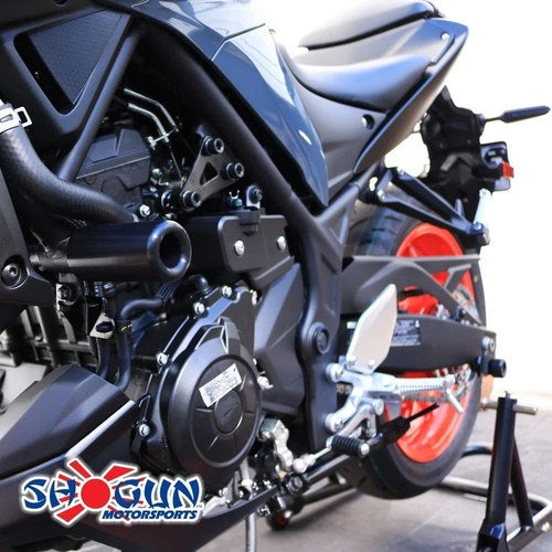 Yamaha MT-03 16-23 Shogun Frame Sliders - Bar Ends - Spools NO Cut