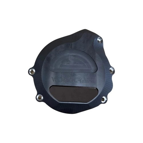Suzuki 2005-2008 Gsxr 1000 Woodcraft Left Side Engine Cover Protector - Silver