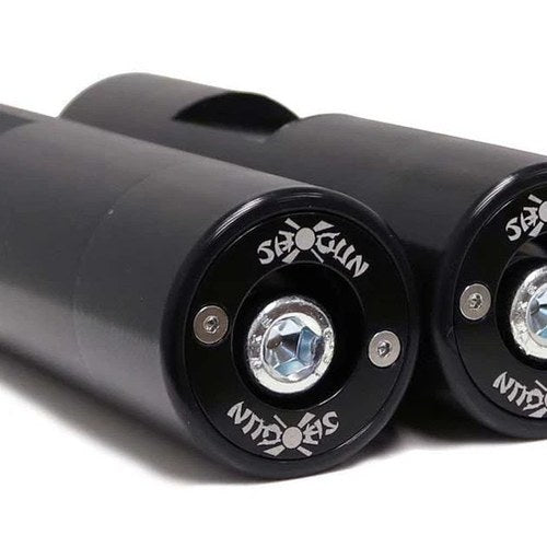 Kawasaki ZX14R 2012-2020 Shogun P2A Frame Sliders NO Cut Black