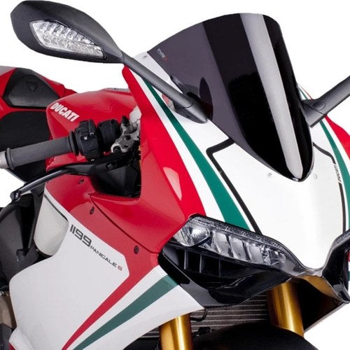 Ducati 1199 Panigale R/S 2012-2017 Puig Windscreen R-RACER Black