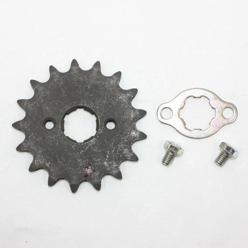 17T Teeth 20mm 420 Chain Front Sprocket Cog Pit Trail Quad Dirt Bike ATV Buggy