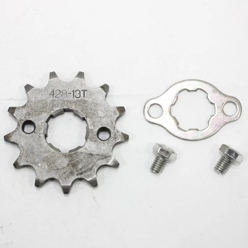 13T Teeth 20mm 428 Chain Front Sprocket Cog Pit Trail Quad Dirt Bike ATV Buggy