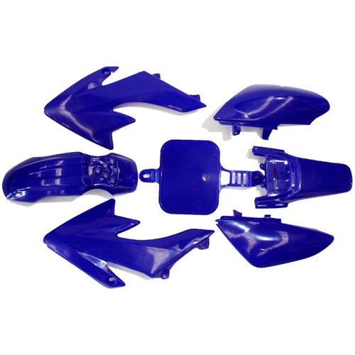 Blue Plastics Guard Fairing Fender Kit CRF50 110cc 125cc Pit Pro Trail Dirt Bike