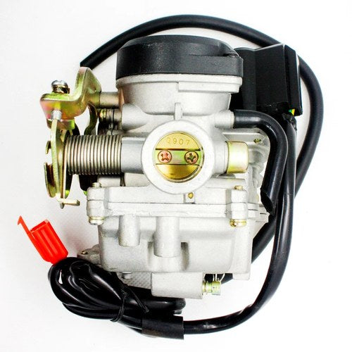Electric Auto Choke 18mm Carb Carby Carburetor GY6 50cc Scooter Quad Bike Buggy