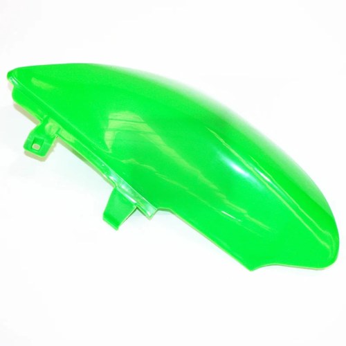 Green Plastic muffler Side NO Guard Fender CRF50 Style Pit Pro Trail Dirt Bike