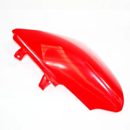Red Plastic muffler Side NO Guard Fender CRF50 Style Pit Pro Trail Dirt Bike