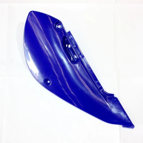 Blue Plastic Rear Right Side Guard Fender KLX110 Style Pitpro Trail Dirt Bike