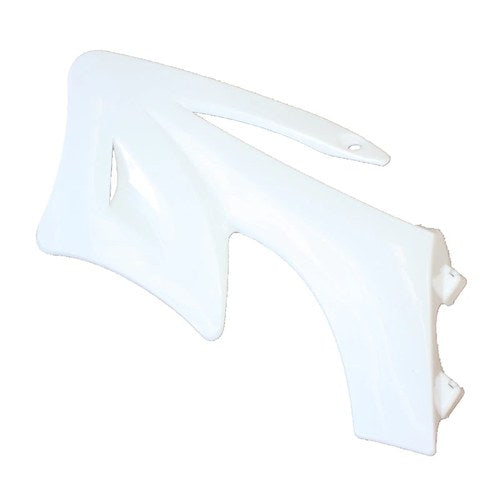 White Plastic Front Left Side Tank Guard Fender Apollo Orion Styl Pit Dirt Bike