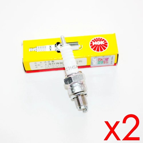 2X Ngk C7HSA Spark Plug 110c 125cc 140cc Pit Pro Trail Quad Dirt Bike ATV Buggy