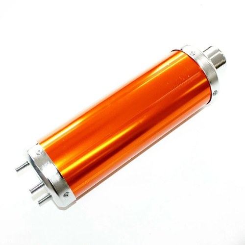 310mm Exhaust Gold Alloy Muffler 110cc 125cc Quad Dirt Bike ATV Buggy Go Karts