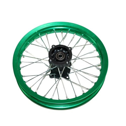 Green 90/100 - 14 14" Inch Alloy Rear Wheel Rim Pit Pro Trail Bigfoot Dirt Bike