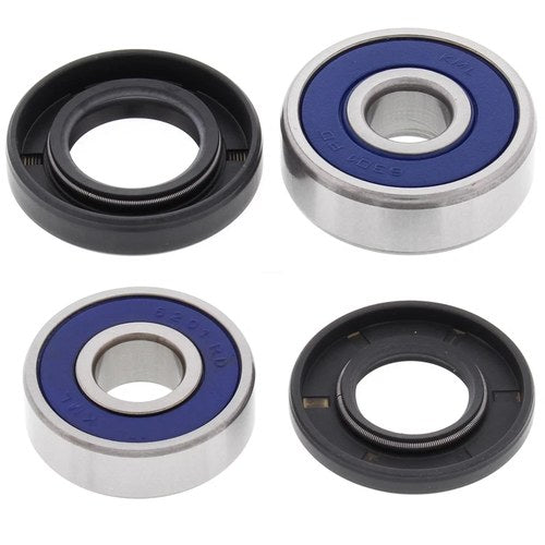 Kawasaki KX100, 1995-1997, Rear Wheel Bearings and Seals - KX 100