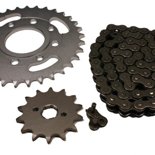 Honda Cmx 250 Rebel, 1985-2015, Chain and 14/33 Sprocket Set - CMX250