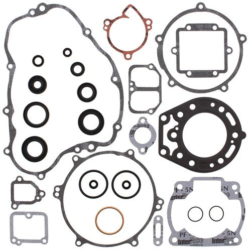 Kawasaki Kdx 220, 1997-2005, Complete Gasket Set with Seals - KDX220
