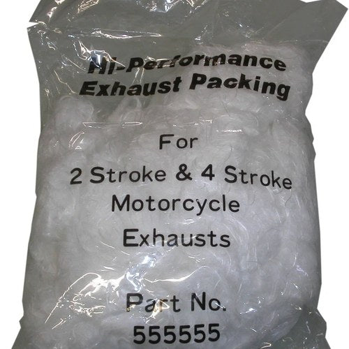 Loose Exhaust Packing, Exhaust Wool Baffle Packing for 2 & 4 stroke motorcycles