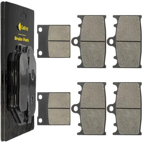 Front & Rear Brake Pads for Kawasaki ZX1200 ZZR1200 2002 2003 2004 2005