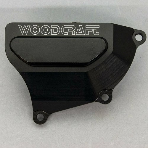 Honda Cbr 1000RR 2008-2016 Woodcraft Clutch Cover Engine Protector - Black Plate