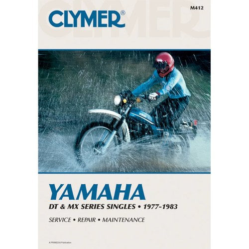 Clymer Physical Book for Yamaha DT100, DT125, DT175, DT250, DT400, MX100, MX175