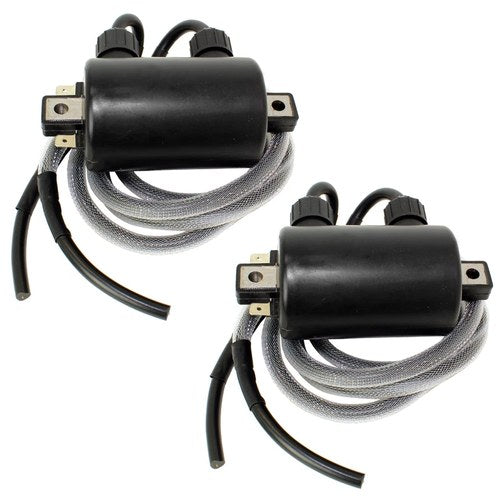2-Pack Double Line Ignition Coil for Kawasaki VN1500 Vulcan 1500L 1996 1997
