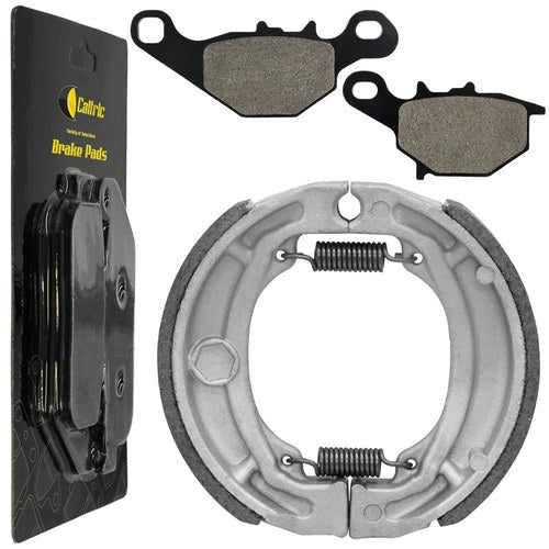 Front Brake Pads And Rear Brake Shoes for Kawasaki KLX125L 2003 2004 2005 2006