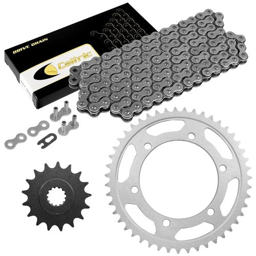 Drive Chain & Sprockets Kit for Yamaha FZR1000 FZR1000R 1989-1995