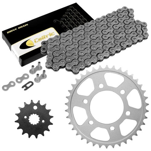 Drive Chain & Sprocket Kit for Kawasaki Gpz550 KZ550D KZ550H KZ550C Ltd 550
