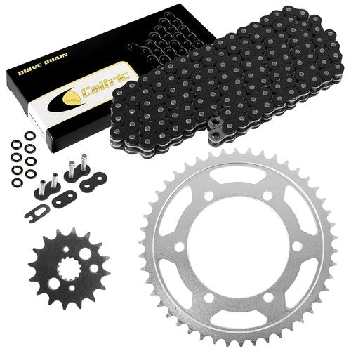 Black O-Ring Drive Chain & Sprockets Kit for Kawasaki VN800A Vulcan 800 1995 96