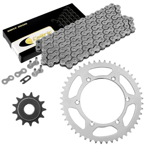 Drive Chain & Sprockets Kit for Kawasaki KX250F 2004 2007 2008 2009 2010-2016