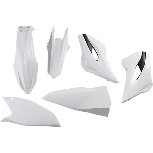 Acerbis Standard Plastic Kit (White OEM '14) 2393434584