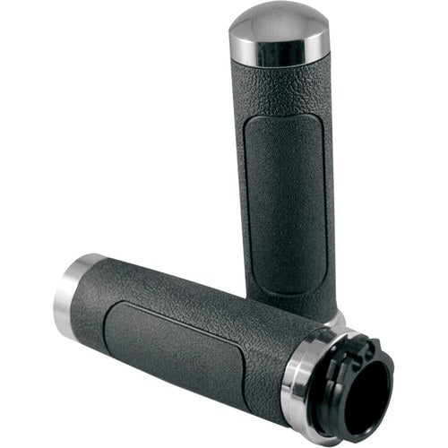 Avon V-Cruiser Grips for H-D Motorcycles w/Cable Throttle (Chrome)