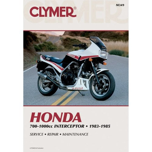 Clymer Physical Book for Honda Interceptor VF700F VF750F VF1000F | M349
