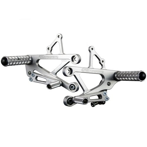 Honda 2001-2006 Cbr 600 F4i Woodcraft Racing Rearsets / Footpegs - Complete Kit
