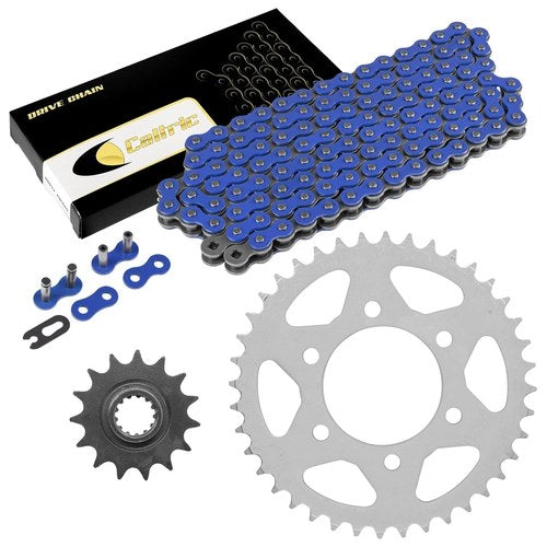 Blue Drive Chain And Sprocket Kit for Kawasaki ZZR600 ZX600J 2005-2008