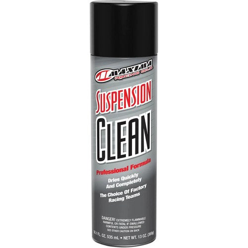Maxima Racing Oil Suspension Clean, Professional Strength Cleaner | 13 oz
