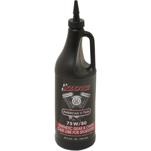Klotz Oil V-Twin Transmission Lubricant/Oil | 75W-140 | 1 Quart | KH-S80