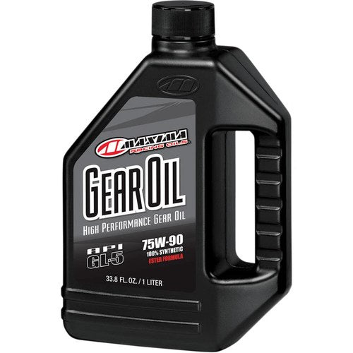 Maxima Racing Oil Premium Full Synthetic Motorcycle Gear Oil | 75W-90 | 1 Liter