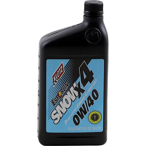 Klotz Oil Snow X4 Pure Estorlin Snowmobile Motor Oil | 0W-40 | 1 Quart | KE840