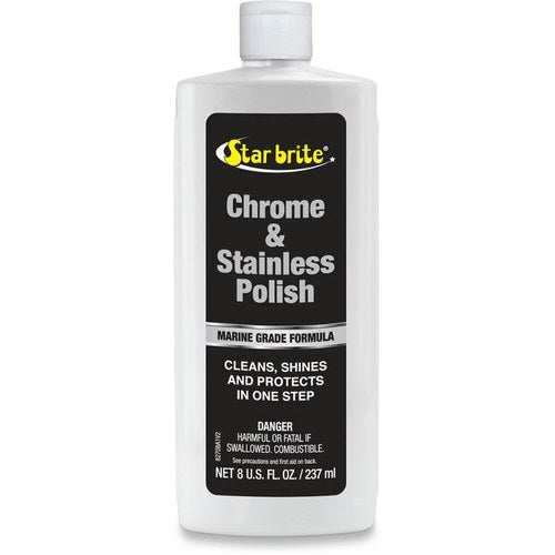 Star Tron Chrome & Stainless Surface Polish | 8 oz | 082708