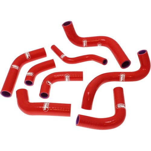 Samco Sport Radiator Hose Kit (Red) DUC1-RD