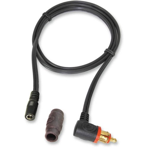 TecMate OptiMate DC 2.5mm to DIN/BIKE 90° plug for Heated Apparel Adapter O39